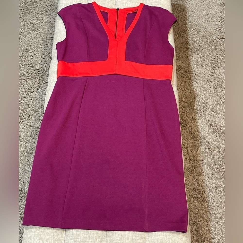 Narciso Rodriguez for DesigNation Sheath Dress - Size XL - Plum/Red - EUC - Picture 9 of 12